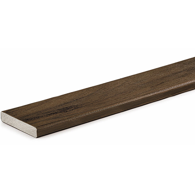 TimberTech 16-ft Dark Roast Composite Square Edge Deck Board