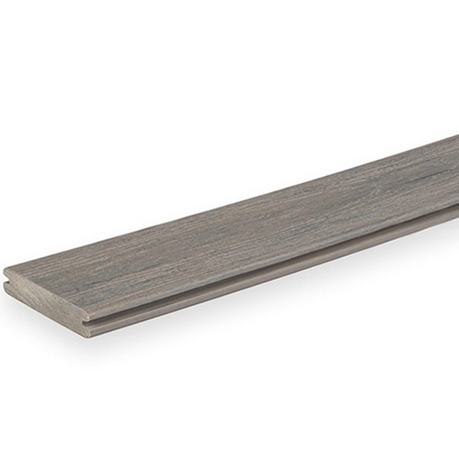 TimberTech 16-ft Driftwood Grooved Edge Deck Board