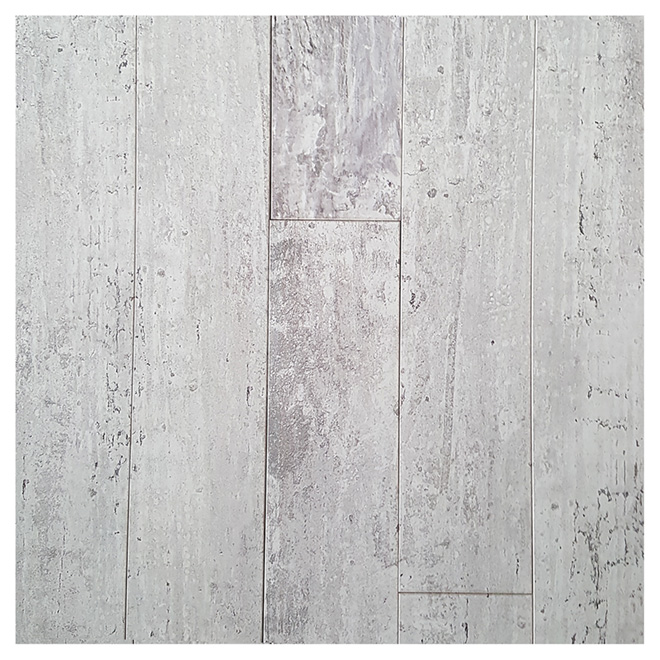 Plancher de bois franc en merisier Mono Serra, gris, fibres haute densité, 3/4 po p. x 3 1/4 po l., longueur aléatoire