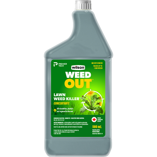 Wilson WeedOut Lawn Herbicide Concentrate - 500 ml