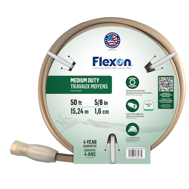 Flexon 5/8-in x 10-ft Green Plastic Leader Hose REM10UL