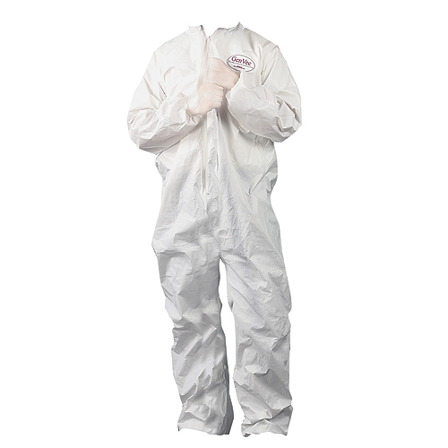 Degil Safety Protective Coverall - Disposable - White - Zippered Front
