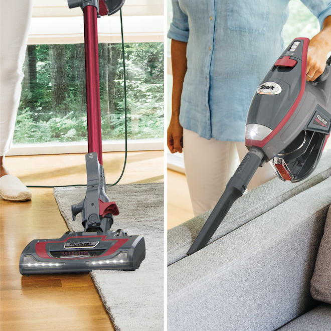 Shark Ninja Shark Rocket Pro Corded Stick Vacuum - Red Hv370c 