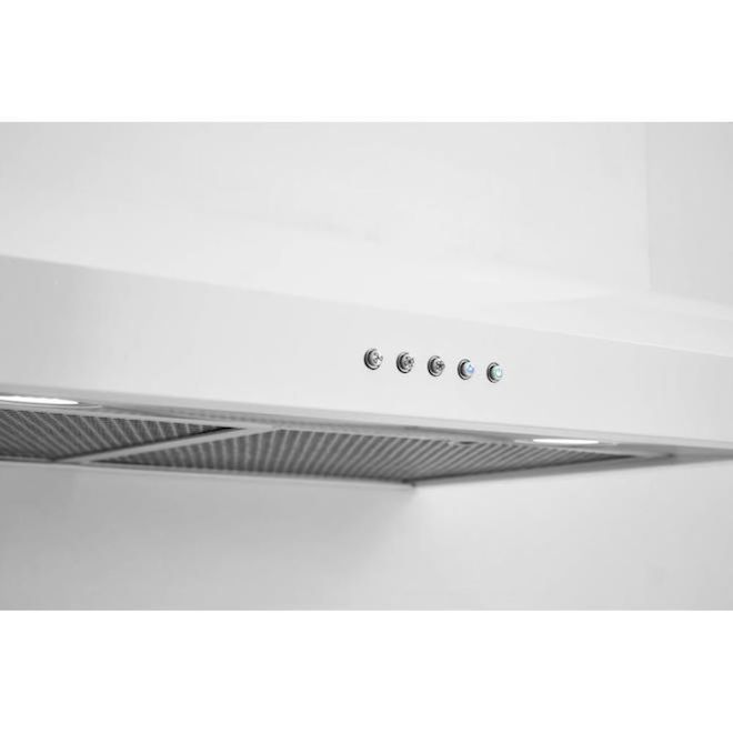 Mistral 29.5in 350 CFM White Range Hood MUB350WT1 RénoDépôt