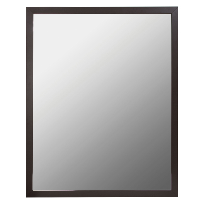 Miroir encadré de 24 po par Foremost, bronze huilé