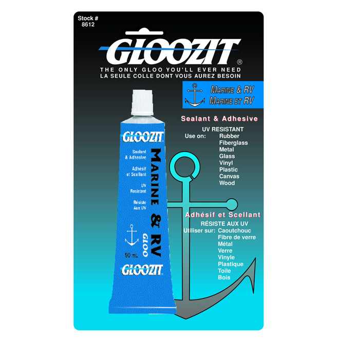 GLOOZIT Marine and RV Adhesive 90ml 8612 RénoDépôt
