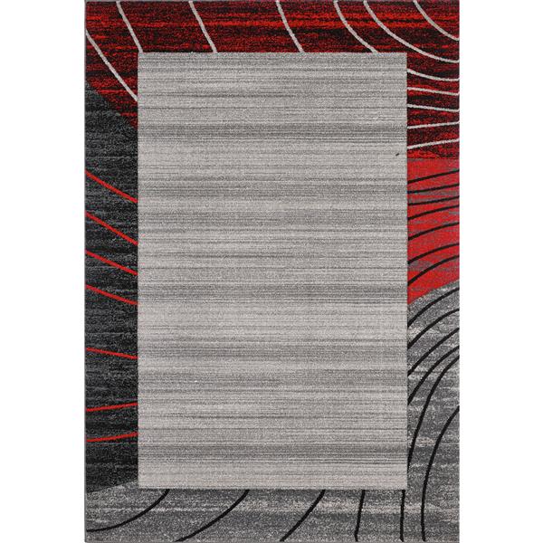 Segma Sahara 8ft x 11ft Grey Abri Area Rug SRA1018x11 RénoDépôt