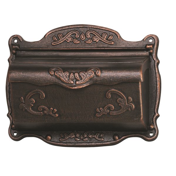 fine art lighting wall mounted mailbox