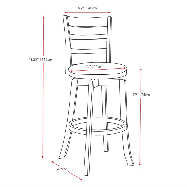 Handsome Bar Stool Dwg Pictures