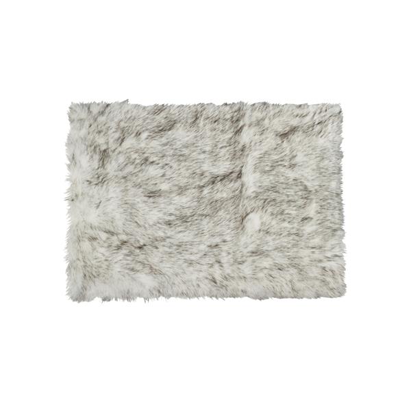 Luxe Tapis Hudson En Fausse Fourrure De Mouton 5 X 8