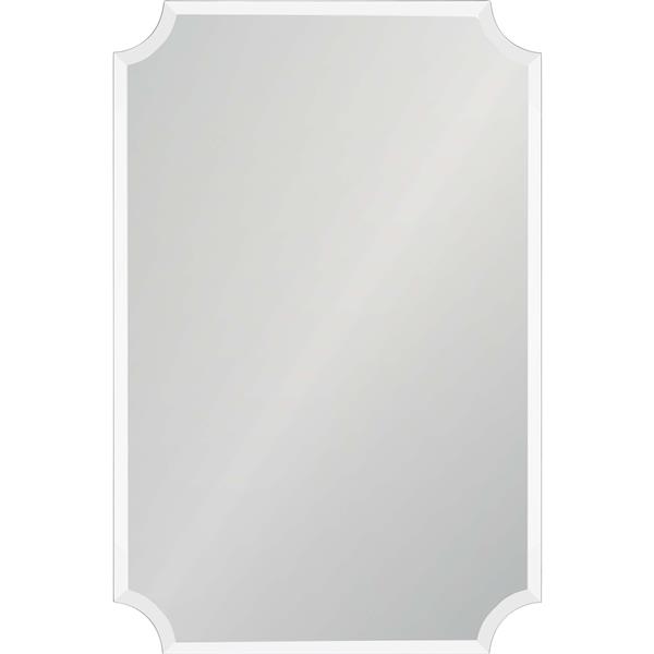 Notre Dame Design Sadie Mirror - 24-in x 36-in- Glass - Clear