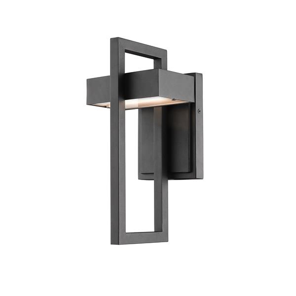 Z Lite Luttrel 11 75 In X 5 50 Black Outdoor Wall Sconce Design Classics Lighting Modern Outdoor Wall Sconce Black At Destination Free 49 95 Transitional 1 Light