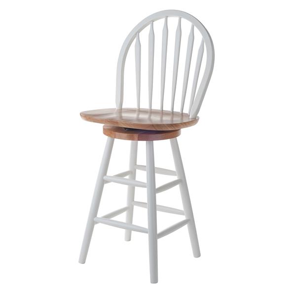 Winsome Wood Wagner Bar Stool 18 In X, 24 Inch Natural Wood Bar Stools With Backs