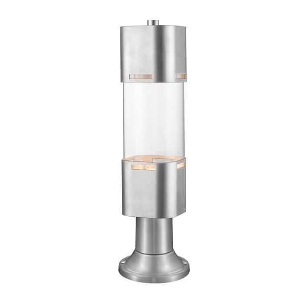 ZLite Lestat 1 Light Outdoor LED Post Head with Pier Mount RénoDépôt