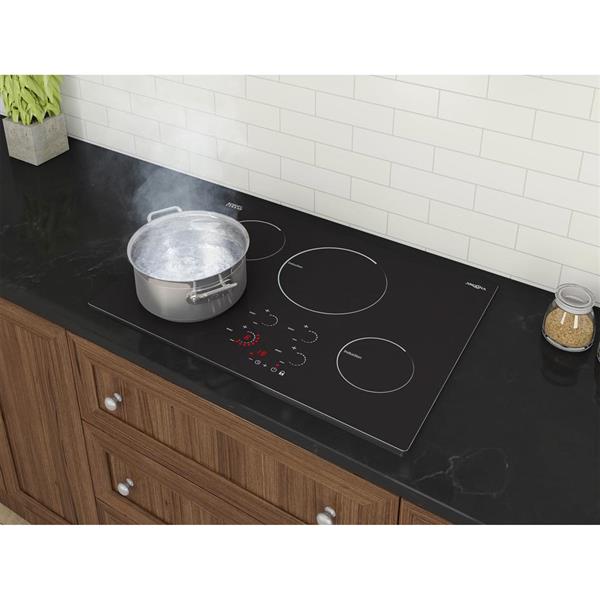 Surface de cuisson à induction Ancona Radiant, 30", noir AN2403 Réno