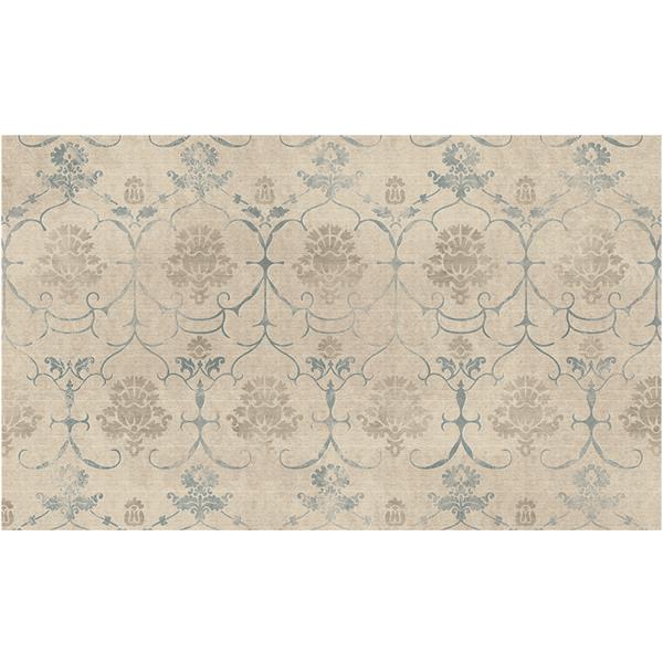 RUGGABLE Leyla Grey Washable Stain Resistant 2' x 7' Area Rug 
