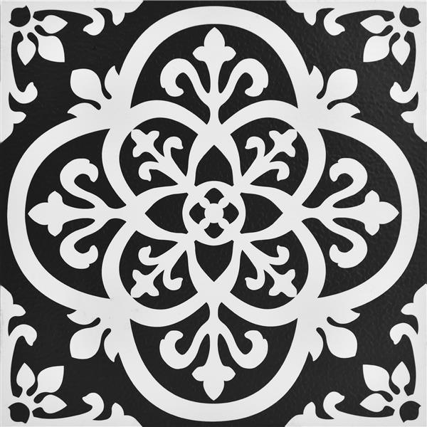WallPops Gothic Peel and Stick Floor Tiles - 10-Pack