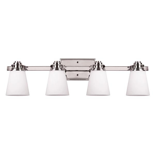 Canarm Ltd Chatham Chrome 4 Light Bathroom Vanity Light