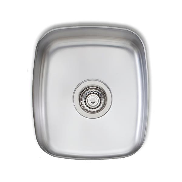 Wessan Stainless Steel Undermount Sink 13 3/4in x 16in x 6in