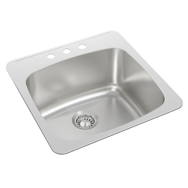 Stainless Steel Drop In Utility Sink 20 1 2 X 20 X 10