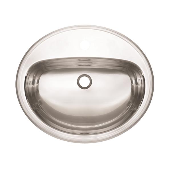 Kindred 21in x 18in Stainless Steel Single Sink KSOV182171 RénoDépôt