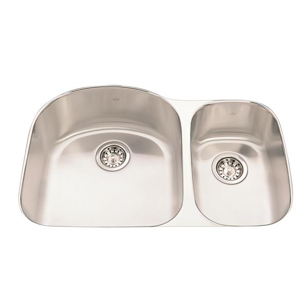 Kindred 31.50in Stainless Steel Double Sink QDCU2031R8 RénoDépôt