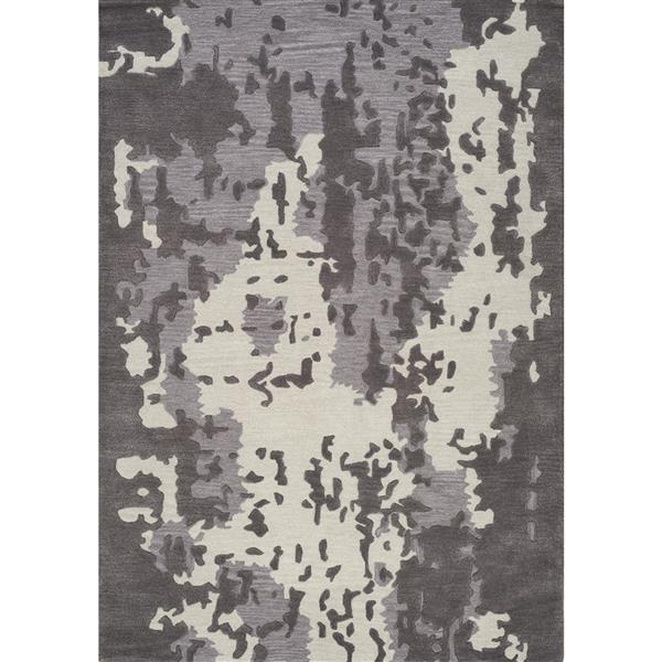 Kalora Manika Distressed Speckled Rug - 5' x 8' - Grey | Réno-Dépôt