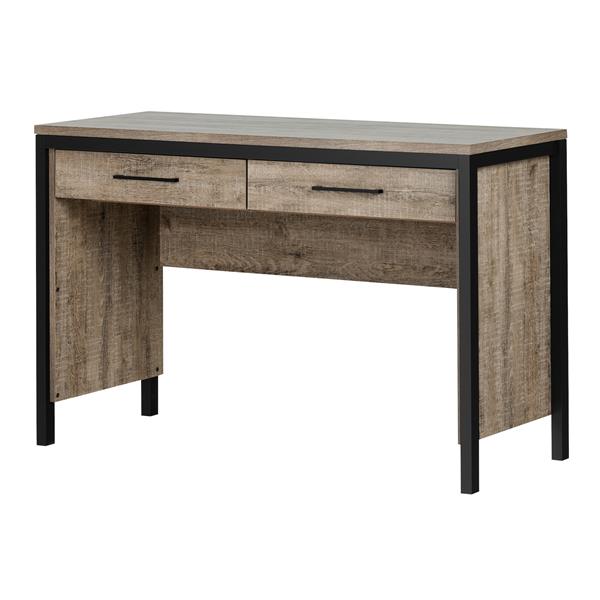 south shore weathered oak desk