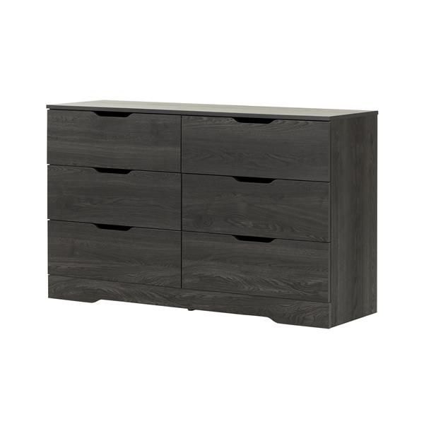 South Shore Furniture Holland 6 Drawer Double Dresser ...