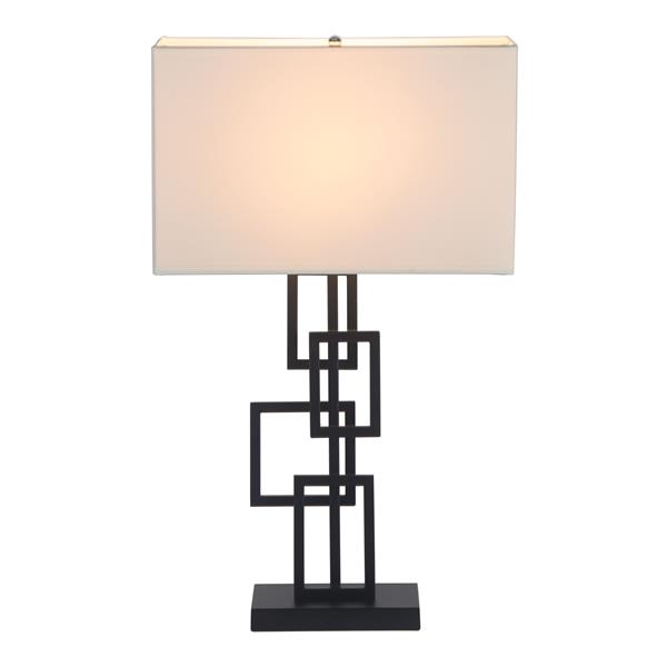 White & Black Zuo 50303 Step Table Lamp White & Black Zuo 50303 Step Table Lamp