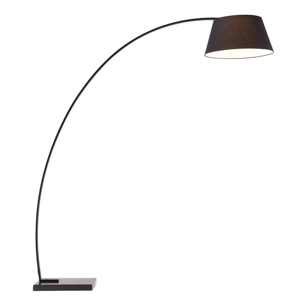 Zuo Modern Vortex 74 8 In Matte Black Floor Lamp 50074 Réno Dépôt
