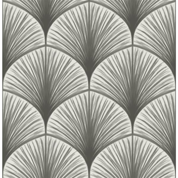 A Street Prints Grey Dusk Non Woven Paste The Wall Frond Wallpaper