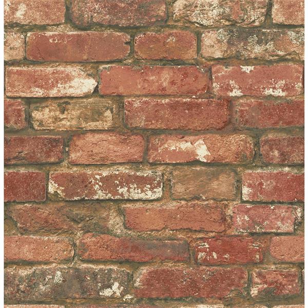 NuWallpaper West End Brick Wallpaper