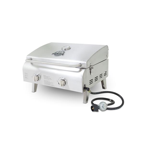 Pit Boss Portable 2 Burner Gas Grill 