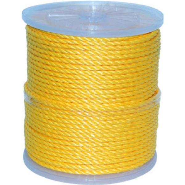 Toolway Twist Rope - 3/4-in x 125 Ft - Polypropylene - Yellow