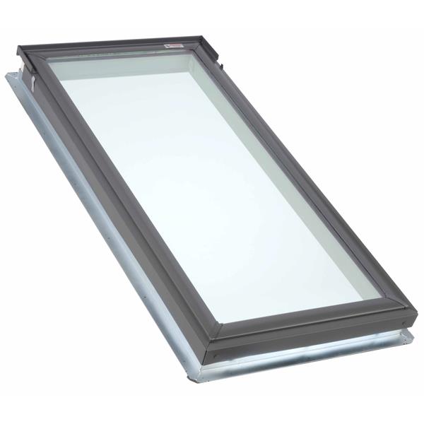 VELUX Fixed Deck Mount Skylight - Laminated - 21.5-in x 27.38-in | Réno ...