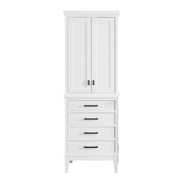 Avanity Madison Linen Tower - 24-in x 71-in x 16-in - White