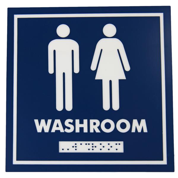 Frost Washroom Signage - Gender Neutral