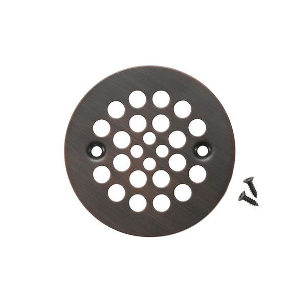Premier Copper Products 4.25-in Round Shower Drain Cover in Oil Rubbed Bronze