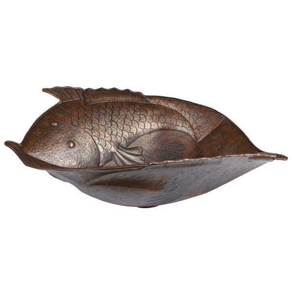 Premier Copper Products Fish Copper Sink