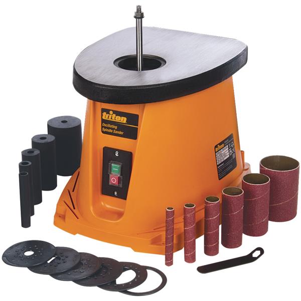 Triton Tools Oscillating Spindle Sander - 14.5-in x 11.5-in - 450 W