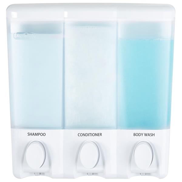 Better Living CLEAR CHOICE Dispenser 3 - White - 7.5-inx 3.5-inx7.5-in