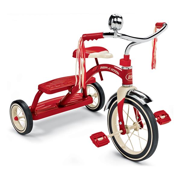 Radio Flyer Classic Red Dual Deck Tricycle - Red