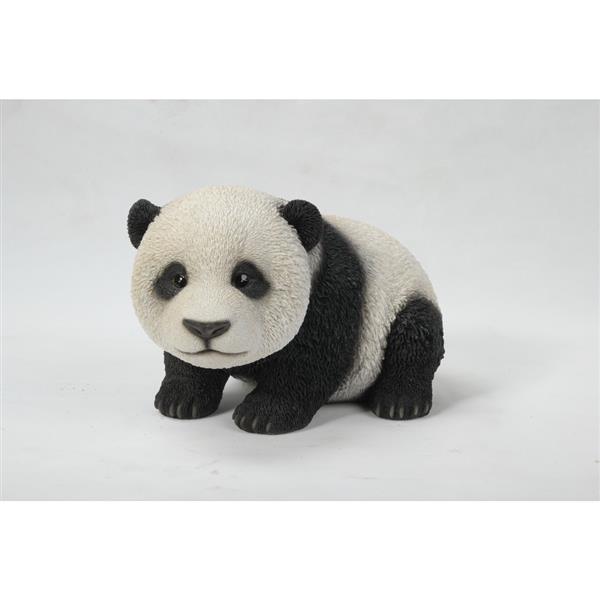 Statue de jardin, bébé panda, 6,5"