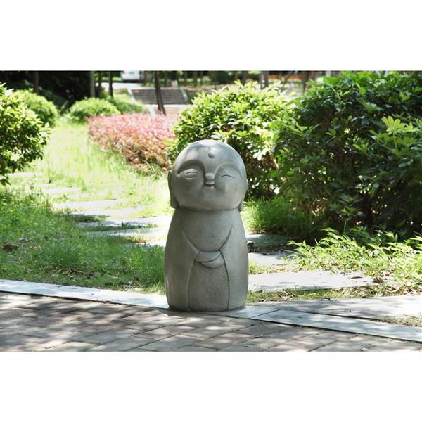 Statue de jardin, japonaise souriante, 24"