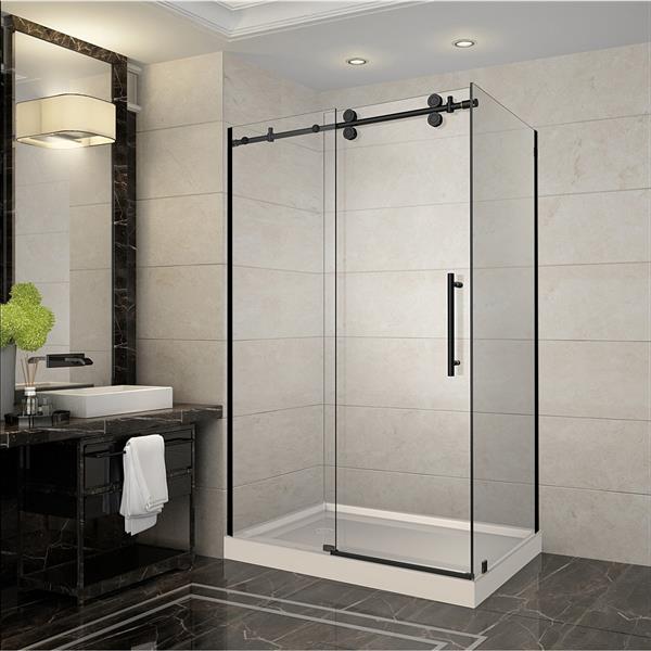Grattoir de douche, grattoir de douche en silicone noir, pour douche, salle  de bain, miroir, nettoyage de vitres, carrelage en céramique (noir)