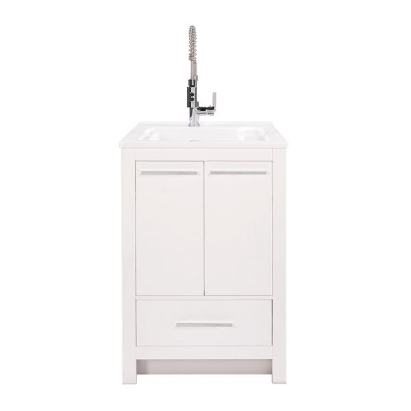 Foremost Hamburg Vanity Combo Faucet, Laundry Sink Vanity Topper