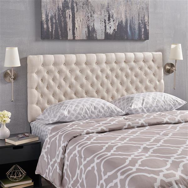 Best Ing Home Decor Rutherford, Off White Queen Size Headboard