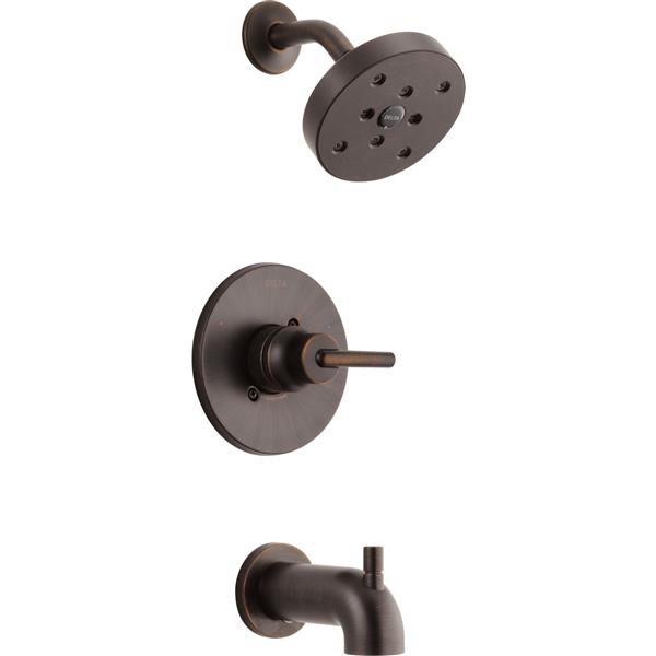 Delta Vero 14 Series Shower Faucet with Shower Head Bronze