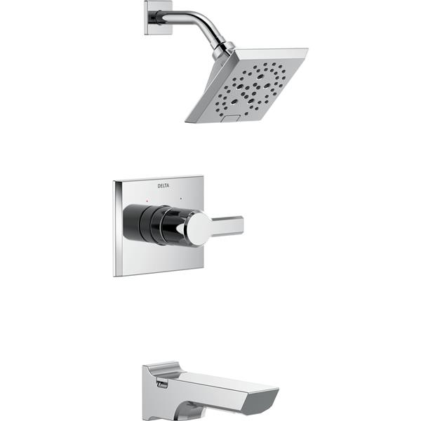 Delta Pivotal 14 Series Bath and Shower Trim Set Chrome